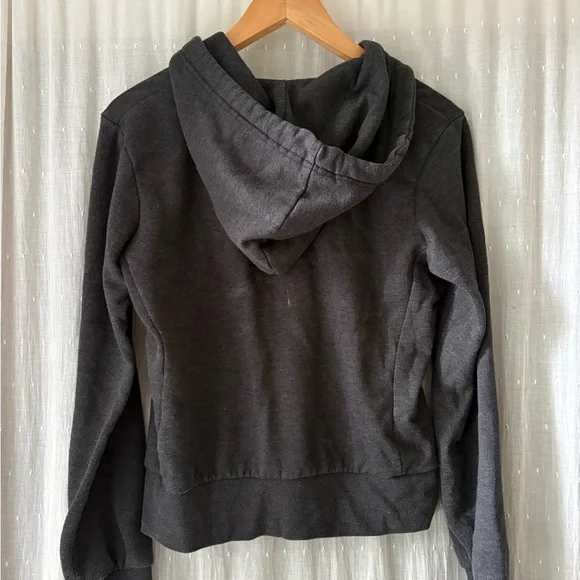 Reflex Gray Textured Hoodie - Picture 4 of 4